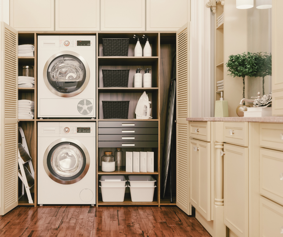 Organized Laundry Room